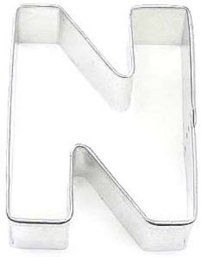Letter N Cookie Cutter - Click Image to Close